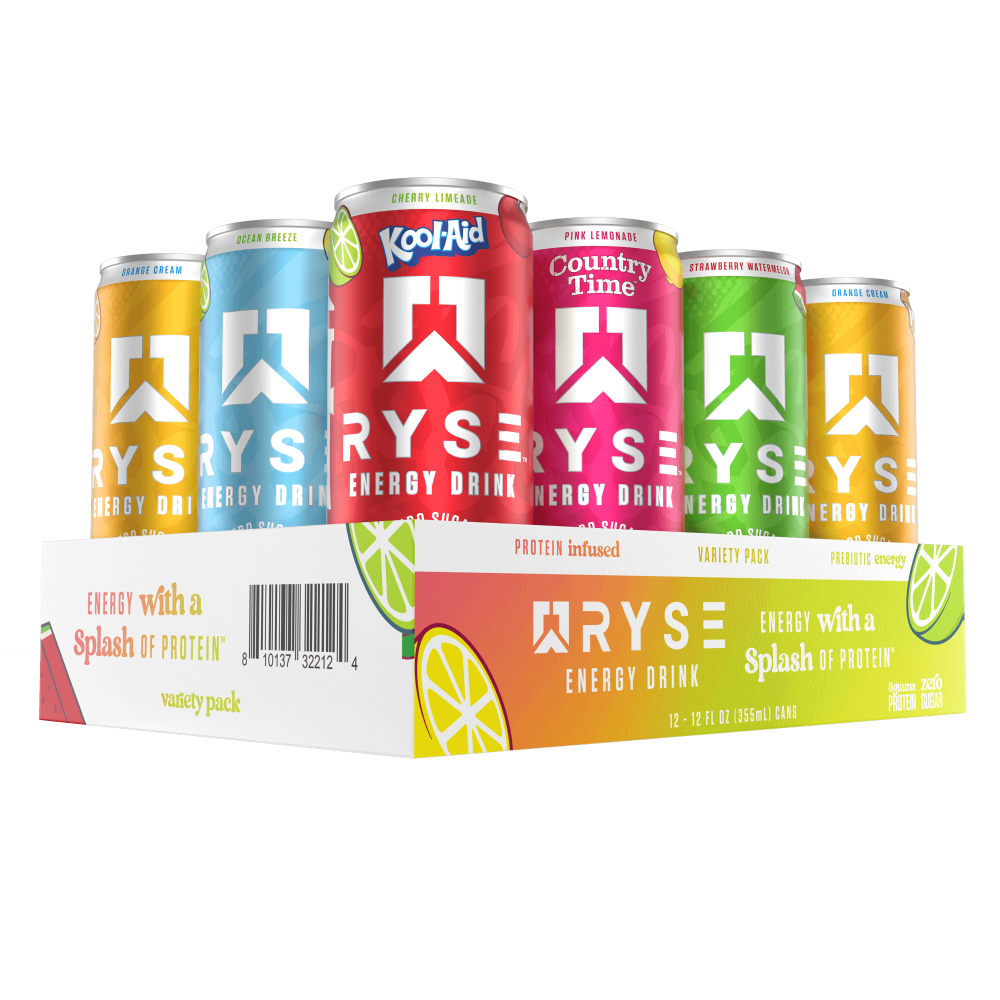 RYSE Energy Drink - Protein for Daily Goals