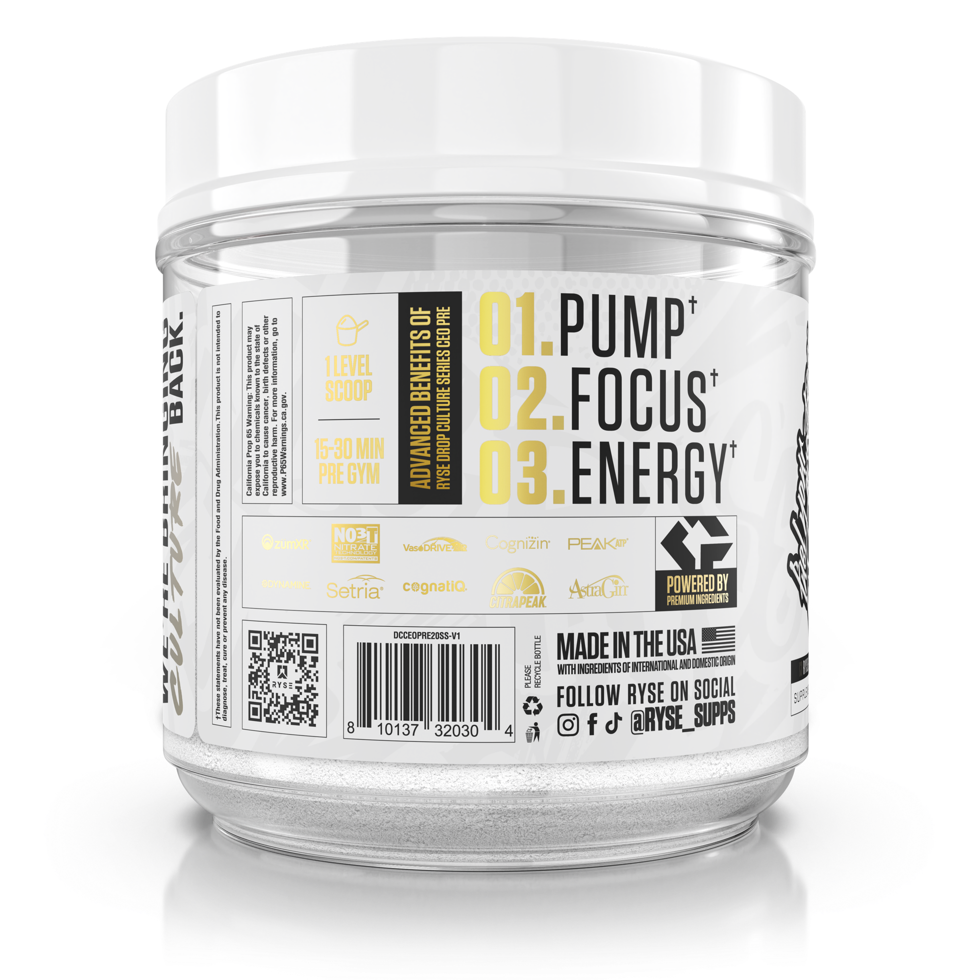 CEO Pre-Workout - Before the Gym