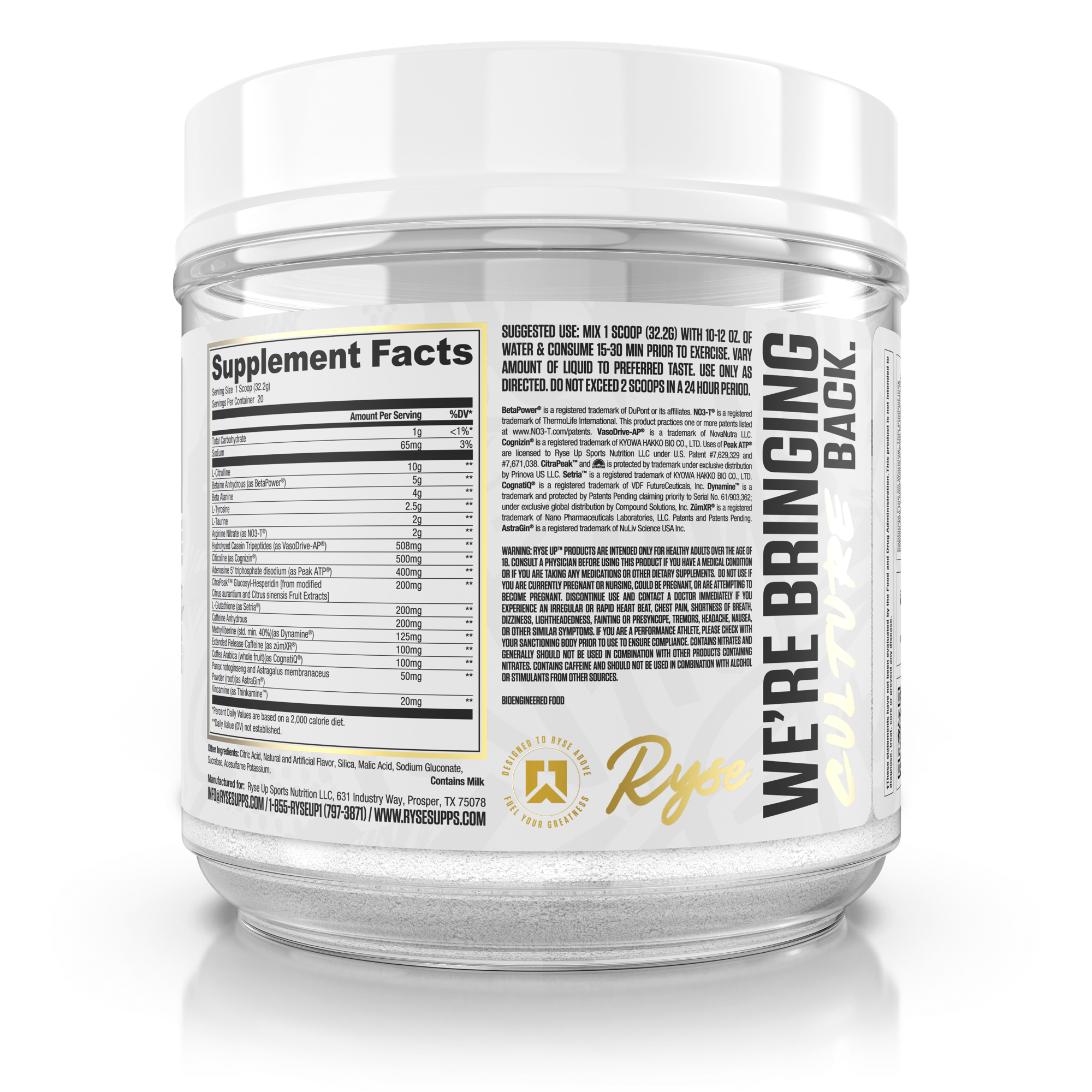 CEO Pre-Workout - Before the Gym