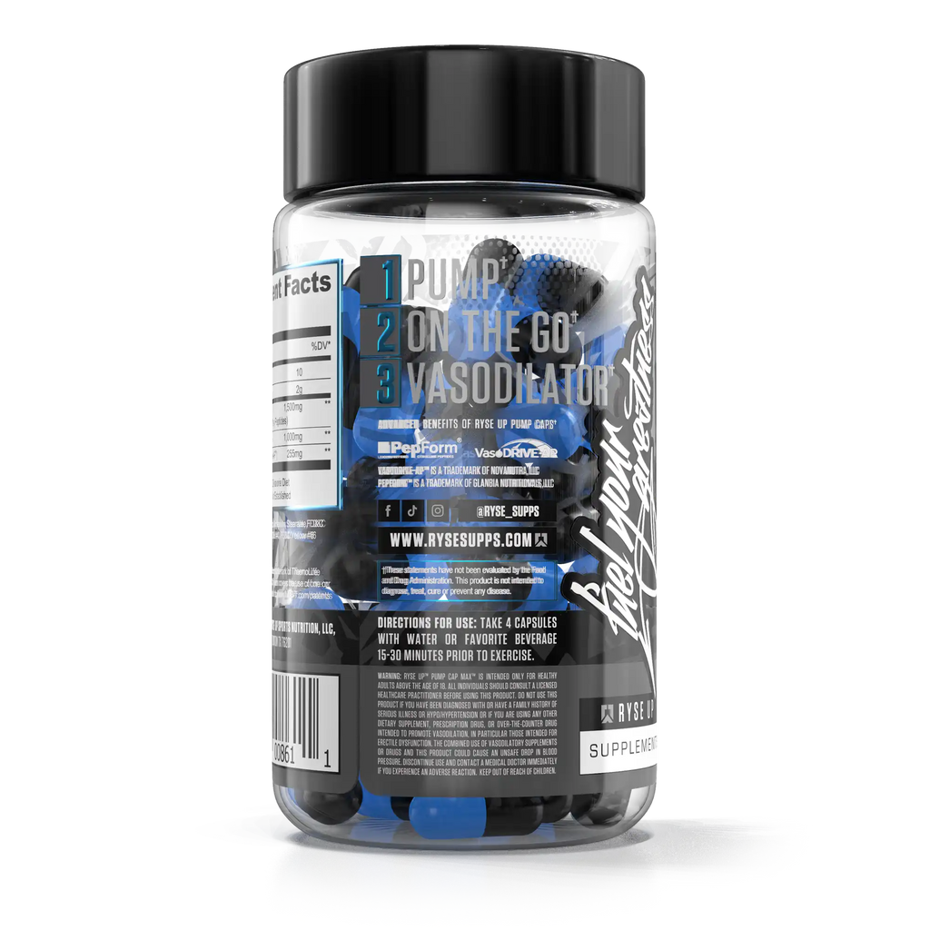 Pump Cap Max - Workout Stack Daily