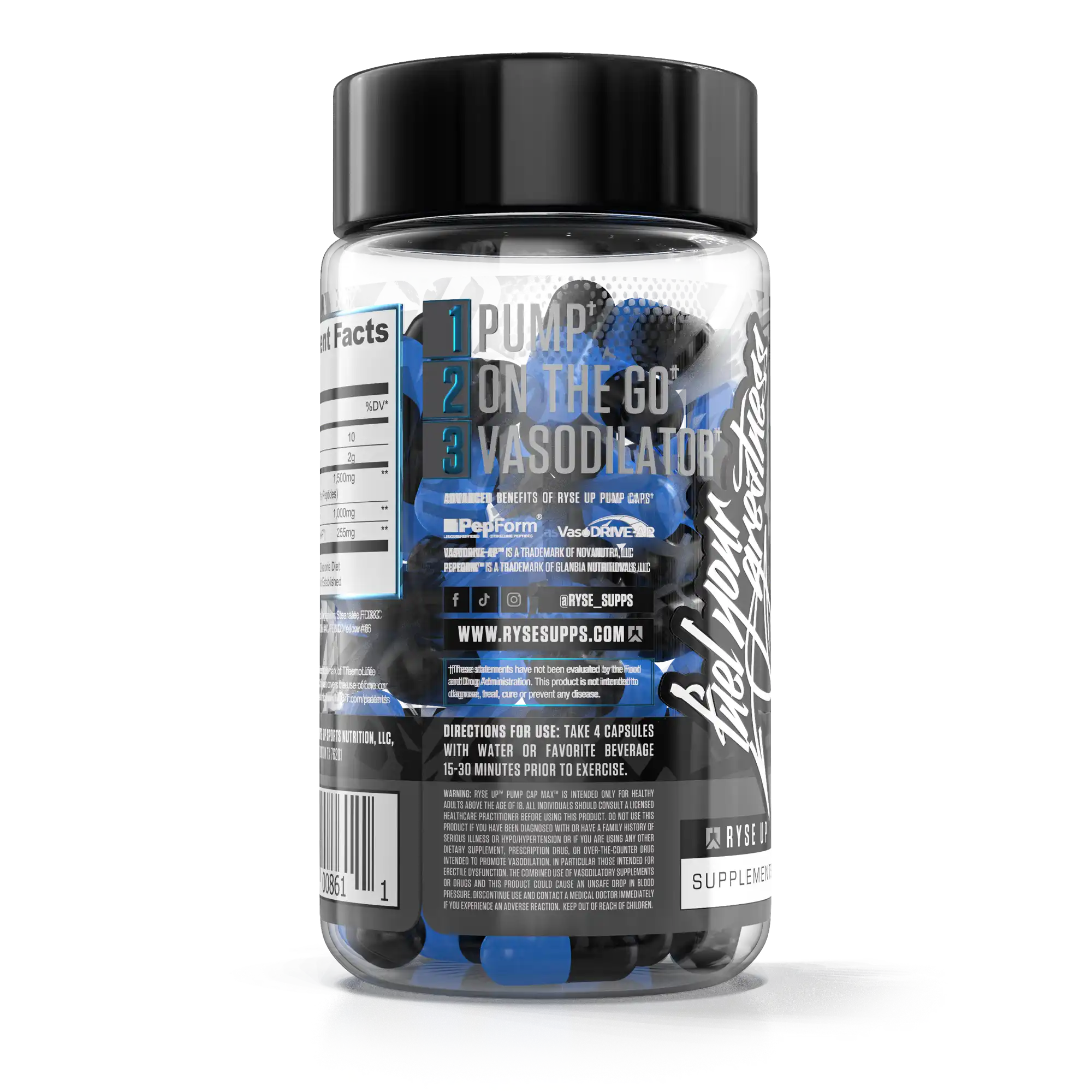 Pump Cap Max - Workout Stack Daily